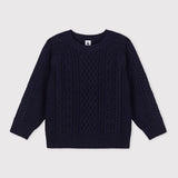CABLE KNIT PULLOVER
