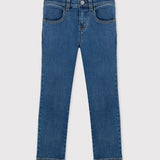 GIRLS' DENIM SLIM FIT JEANS