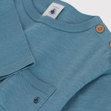 BABIES' PLAIN JERSEY L/S T-SHIRT