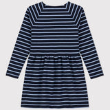 TODDLER GIRLS' STRIPED L/S DRESS