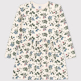 GIRLS' FLOWER PRINT TUBIC DRESS