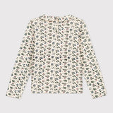 TODDLER GIRLS' FLORAL PRINT L/S TOP