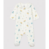 BABY GIRLS' FLOWER PRINT TUBIC ROMPER