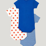 3 PACK BABIES' S/S BODYSUITS